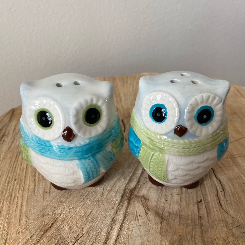Owl Salt & Pepper Shakers